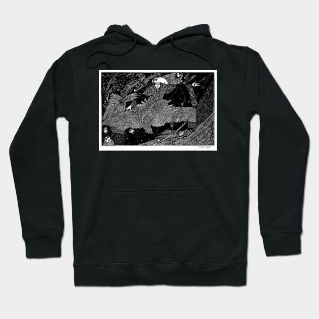 The Rime of the Ancient Mariner - Harry Clarke Hoodie by forgottenbeauty